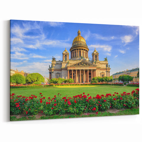 St. Petersburg Photography Prints - St. Isaac's Cathedral in Bloom