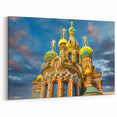 St. Petersburg Wall Art - Vibrant Domes of the Savior Church
