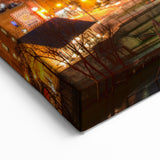 Nashville Skyline at Night - Vibrant Tennessee Cityscape Wall Art