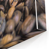 Rustic Wall Art: Coffee Bean Close-Up – Farmhouse Kitchen Decor Print