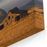 Stunning South Dakota Wall Art - Rustic Barn and Black Hills Scenic Canvas