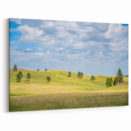 Black Hills Artwork - Rolling Hills and Open Skies South Dakota Print