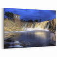 South Dakota State Art - Waterfall at Twilight Canvas Print