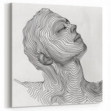 Bohemian Wall Art | Abstract Boho Decor Canvas | Eclectic Art Print