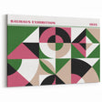 Bohemian Wall Art | Bold Bauhaus Geometric Boho Decor Canvas | Eclectic Art Print