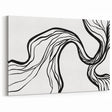 Bohemian Wall Art - Eclectic Boho Decor Canvas in Artistic Flowing Style