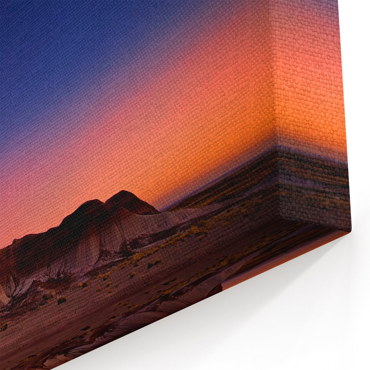 National Park Prints - Twilight Sky over Badlands South Dakota Wall Art