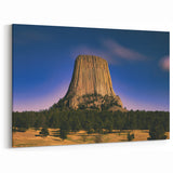Devil's Tower Art - Iconic South Dakota Landscape Print for Home Decor