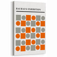 Bohemian Wall Art | Eclectic Bauhaus Geometric Boho Decor Canvas Print
