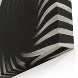 Abstract Electric Spiral Canvas – Modern Electric Wall Art
