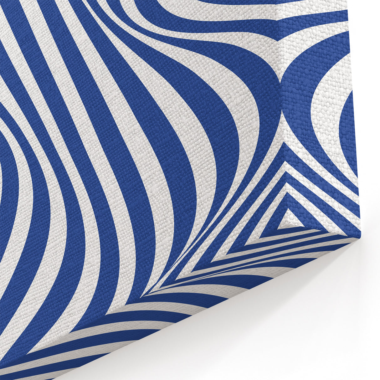 Bohemian Wall Art | Bauhaus 1919 Optical Wave Boho Chic Canvas Print