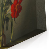 Electric Floral Still Life Canvas – Bold Modern Art Print