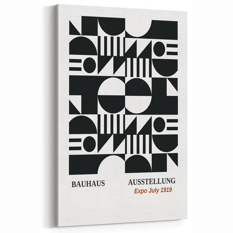 Bohemian Wall Art | Bauhaus Ausstellung 1919 Geometric Boho Print