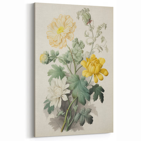 Electric Wall Art - Vibrant Floral Abstract for Modern Electric Decor