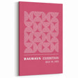 Bohemian Wall Art | Bauhaus 1923 Pink Geometric Boho Chic Print