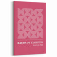 Bohemian Wall Art | Bauhaus 1923 Pink Geometric Boho Chic Print