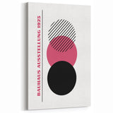 Bohemian Wall Art | Bauhaus 1923 Minimalist Pink and Black Boho Print