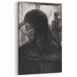 Dark Medieval Portrait Canvas – Gothic Wall Art for Timeless Decor