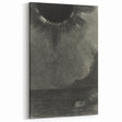 Eerie Eclipse Gothic Canvas – Dark Abstract Gothic Wall Art Decor