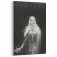 Dark Knight Gothic Canvas – Mysterious Warrior Gothic Wall Art Decor