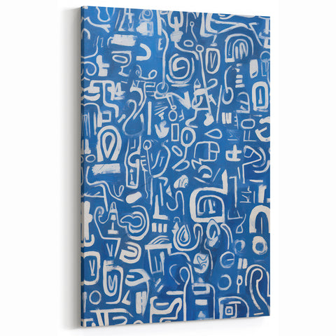 Abstract Electric Art Canvas – Modern Vibrant Electric Wall Decor