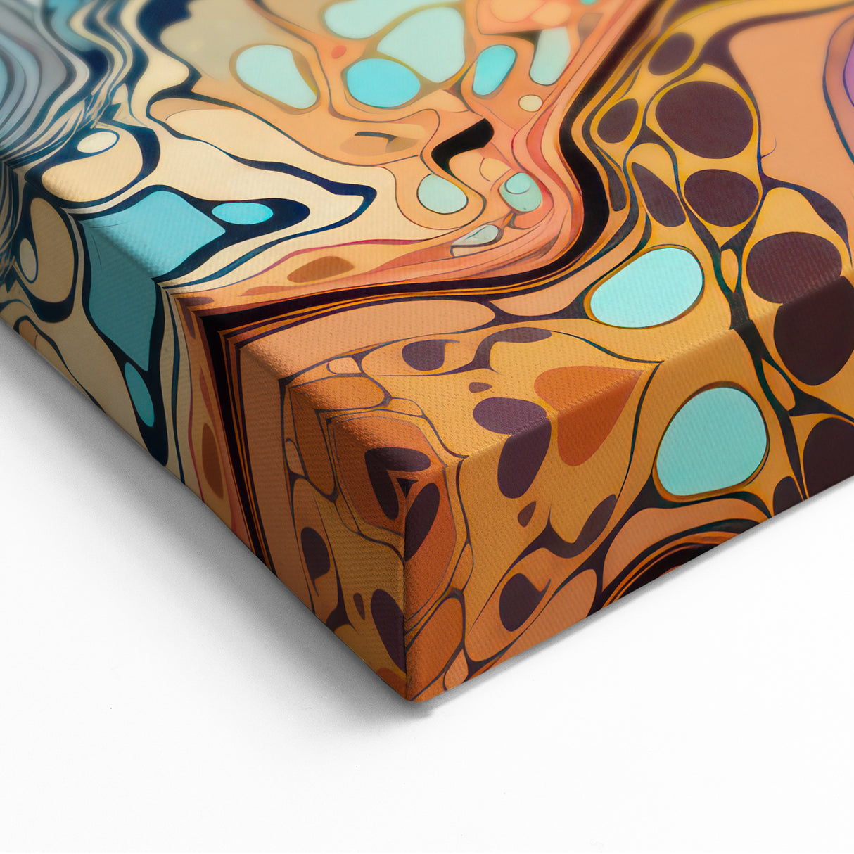 Vibrant Electric Abstract Art Canvas – Modern Electric Wall Decor