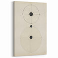 Modern Geometric Electric Art – Minimalist Black & White Wall Decor
