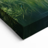 Tranquil Electric Art Canvas – Lush Green Landscape Wall Decor