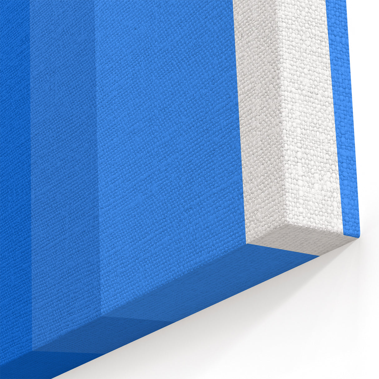 Bohemian Blue Geometric Wall Art | Eclectic Bauhaus Boho Decor Print