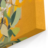 Vibrant Floral Electric Art Canvas – Energetic Abstract Wall Decor