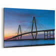 Charleston Photography - Ravenel Bridge at Twilight South Carolina Art