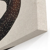Abstract Grunge Art - Vintage Eel Design - Urban Grunge Canvas Print