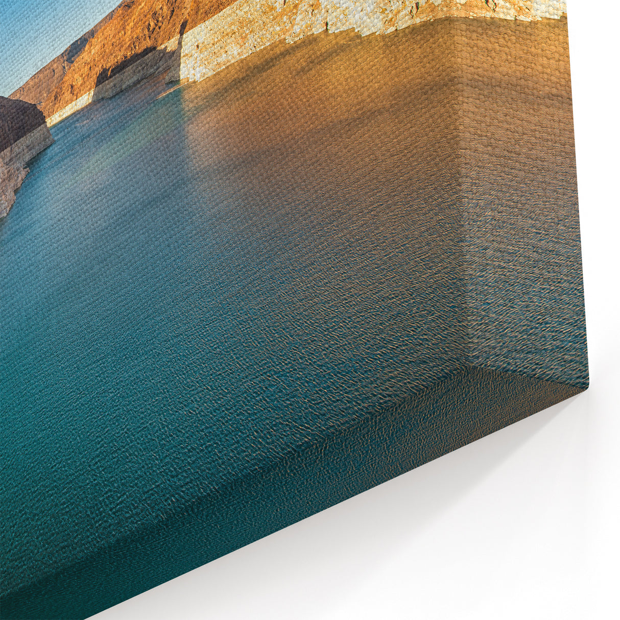 Hoover Dam Wall Art - Scenic Nevada Iconic Landmark Canvas Print