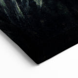 Abstract Grunge Tiger Wall Art - Dark Urban Grunge Canvas Print Decor