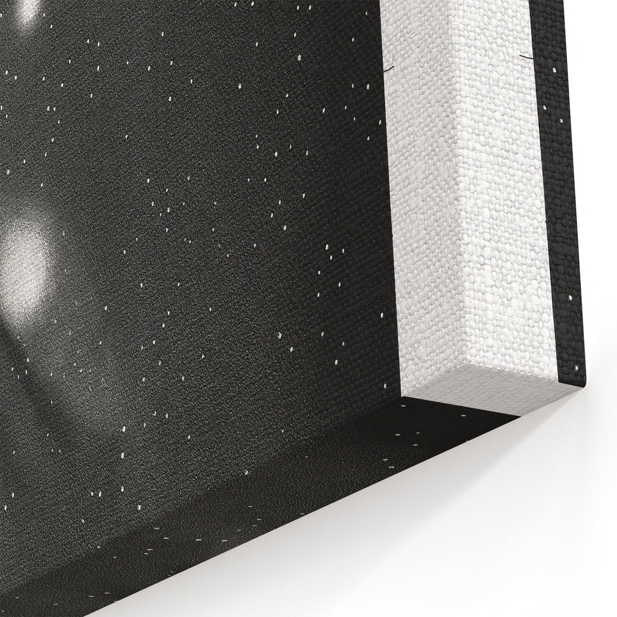 Grunge Astronomy Wall Art - Vintage Andromeda Nebula Canvas Print