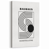 Bohemian Wall Art | Bauhaus-Inspired Eclectic Boho Canvas | Geometric Art Print