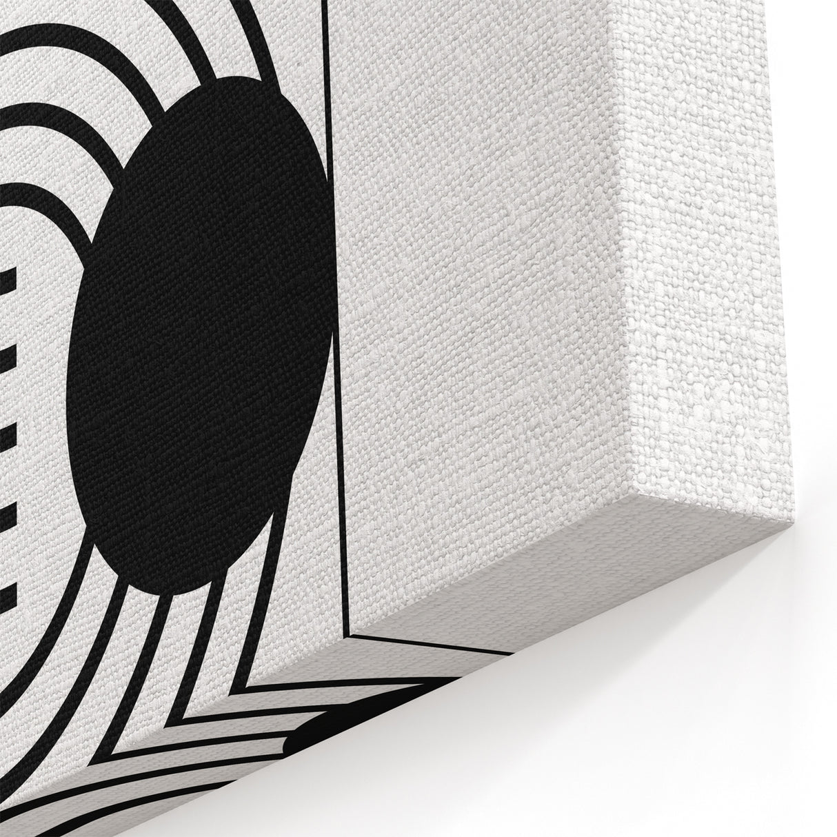 Bohemian Wall Art | Bauhaus-Inspired Eclectic Boho Canvas | Geometric Art Print