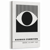 Bohemian Wall Art | Bauhaus Eye Boho Decor Canvas | Eclectic Art Print