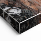 Rustic Wall Art: Rocky Cliff Close-Up – Farmhouse Nature Decor Print