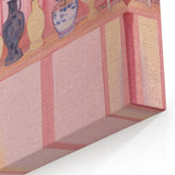Electric Wall Art - Modern Vibrant Decor with Abstract Vase Display