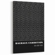 Bohemian Wall Art | Bauhaus Zigzag Geometric Boho Canvas | Eclectic Print