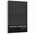 Bohemian Wall Art | Bauhaus Zigzag Geometric Boho Canvas | Eclectic Print