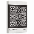 Bohemian Wall Art | Bauhaus Geometric Grid Boho Canvas | Eclectic Print