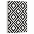 Bohemian Wall Art | Bold Bauhaus Diamond Geometric Canvas | Eclectic Print