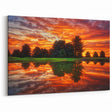 Vibrant Nebraska Sunset Wall Art - Scenic Nebraska Nature Photography