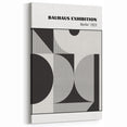 Bohemian Wall Art | Bauhaus Geometric Shapes Boho Canvas | Eclectic Print