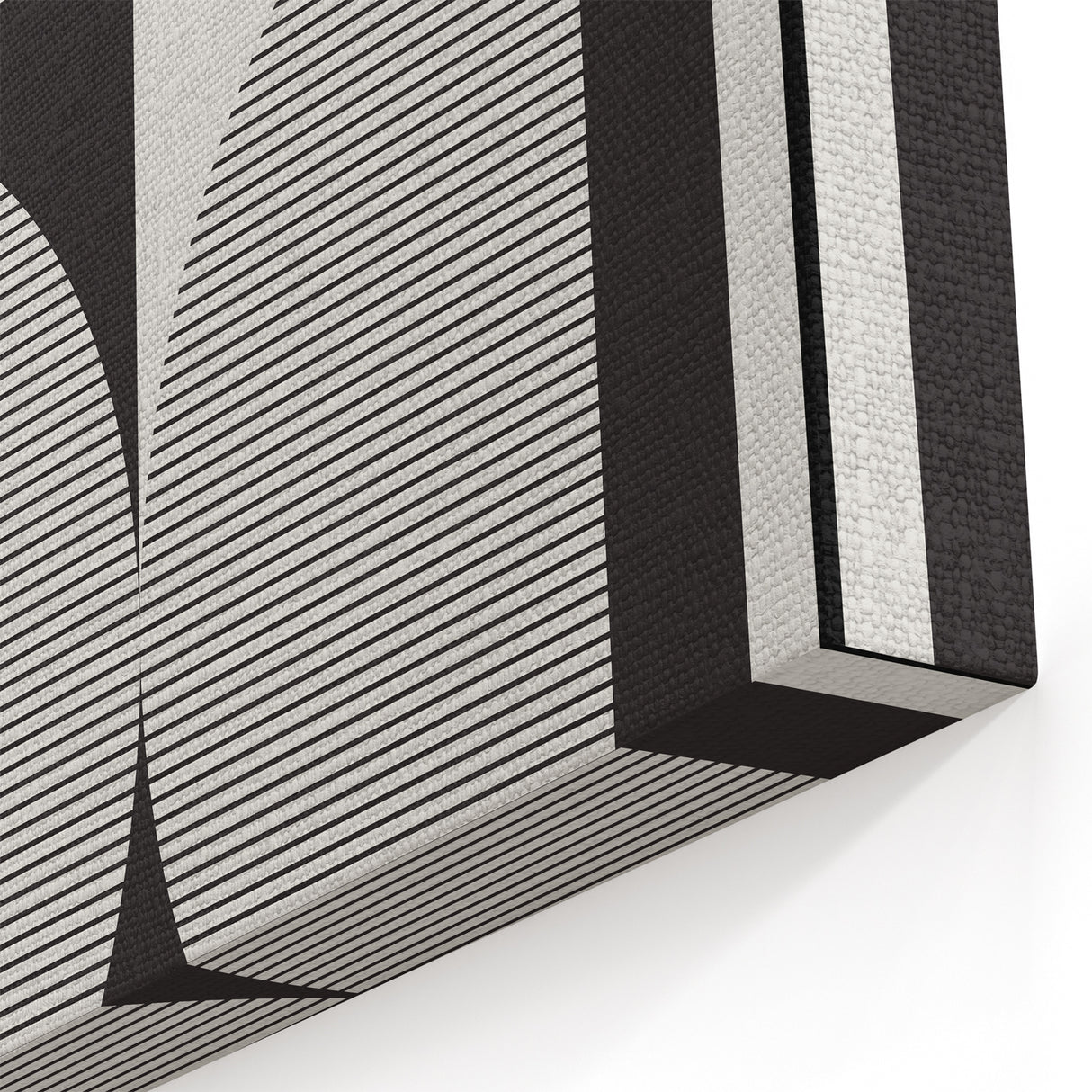 Bohemian Wall Art | Bauhaus Geometric Shapes Boho Canvas | Eclectic Print