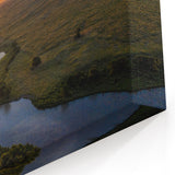 Nebraska Landscape Art - Sunset River Panoramic Nebraska Nature Prints