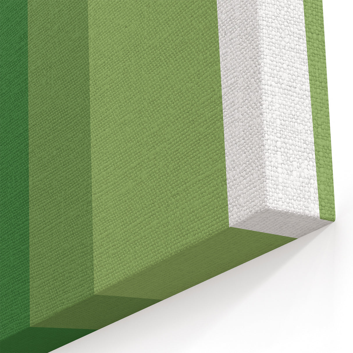Bohemian Wall Art | Bauhaus Green Gradient Canvas | Eclectic Art Print