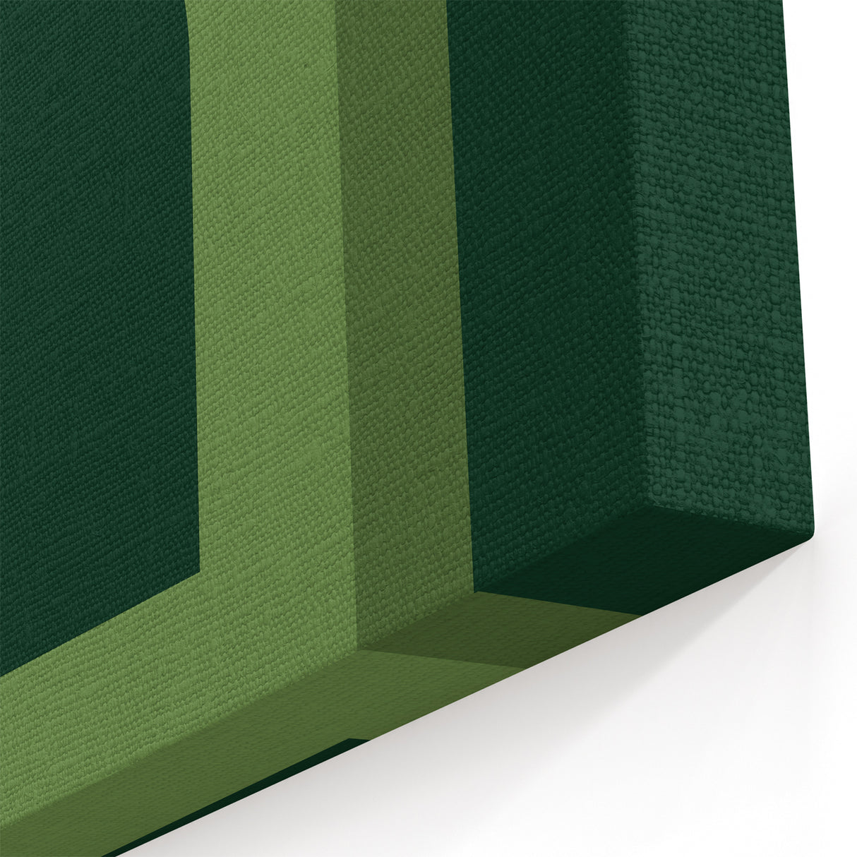 Bohemian Wall Art | Bauhaus Green Arch Gradient Canvas | Eclectic Print